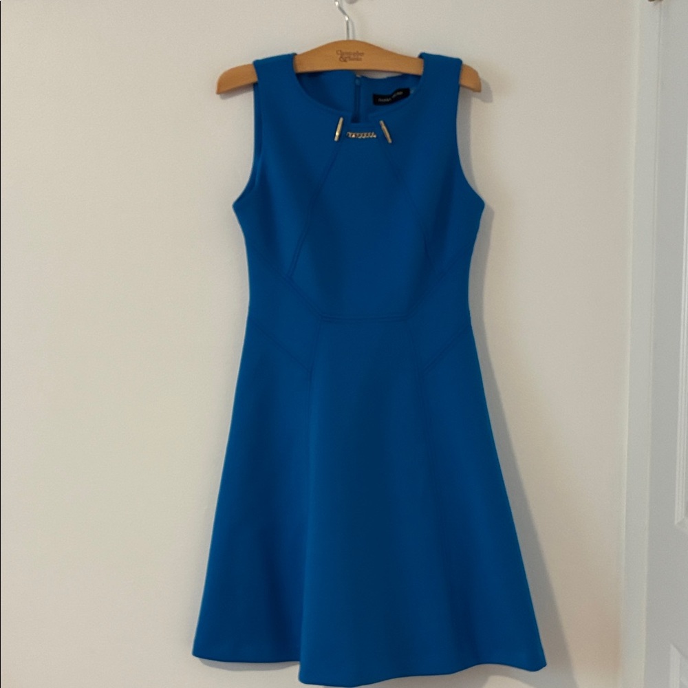 Ivanka Trump Vibrant Blue Mini Dress